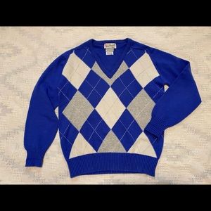 Archie Brown And Son Cashmere Scotland Sweater 70s